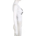 Guitar Print Sleeveless Tank Top Y2K Casual Ribbed Women Grunge Crop Top Harajuku Fashion Vest Tee 90s Street Outfits