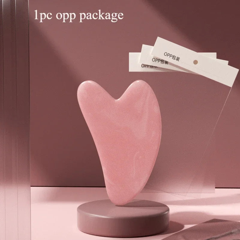 Gua Sha Roller Massager Roller for Face Neck Eye Resin Facial Massage Instrumenr Beauty Health Care Scraping Board Skin Care