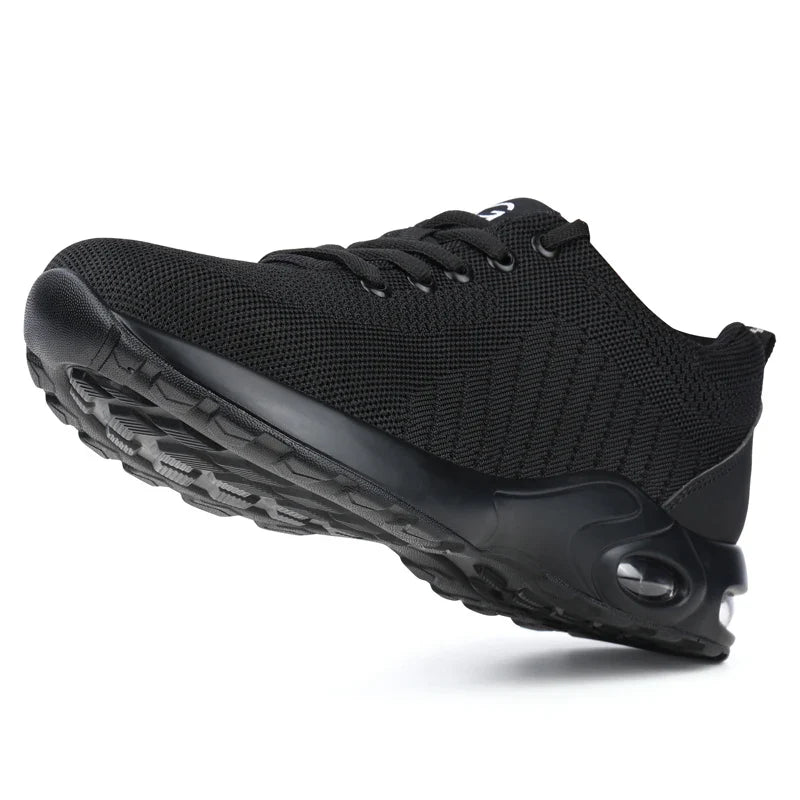 Air Cushion Work Safety Shoes For Men Breathable Work Sneakers Steel Toe Shoes Women & Man Anti-puncture Safety Protective Shoes