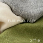 British Korean Style Niche Wool Knitted Triangular Scarf Women Headscarf Knitted Scarf Multi-functional Warm Knitted Scarf