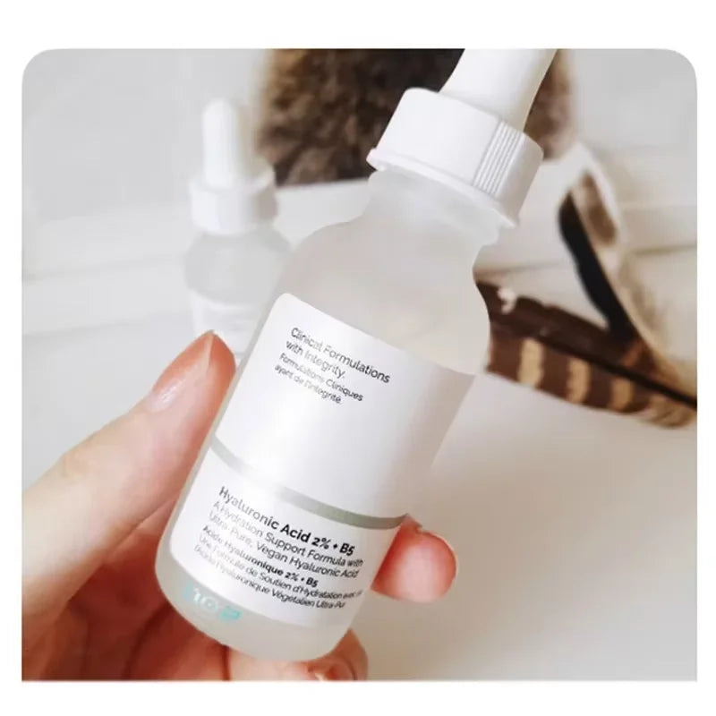 2% Hyaluronic Acid + B5 Serum Moisturizing Nourishing Dry Skin Care Firming Oil Control Multi-effect Facial Essence Dropshipping