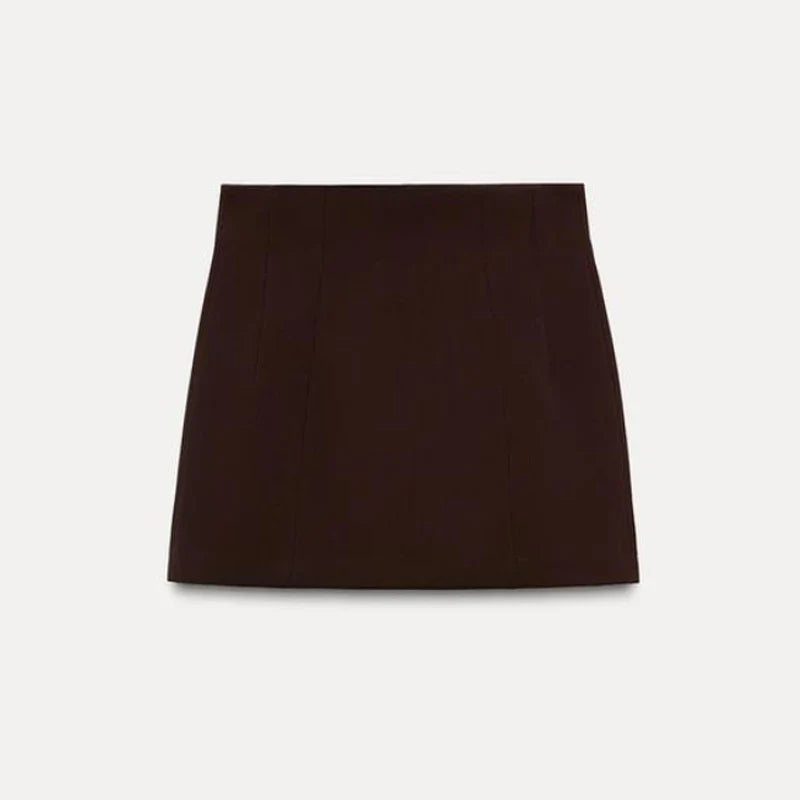 Elegant Lapel Blazer Mini Skirts Sets Women Casual Burgundy Jackets Suit With Hip Package Skirt Female 2025 Spring Chic Outfits