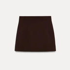 Elegant Lapel Blazer Mini Skirts Sets Women Casual Burgundy Jackets Suit With Hip Package Skirt Female 2025 Spring Chic Outfits