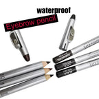 1/3pcs Eye Brow Pencil Waterproof Professional Women Eye Makeup Pen Easy Color Natural Black Brown Cosmetic Beauty Eyebrow Tool