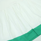 CM.YAYA Women's Set Sleeveless V-neck Vest  + Pleated Skirts 2025 Summer Cute Street Beach Two 2 Piece Sets Outfits Tracksuit