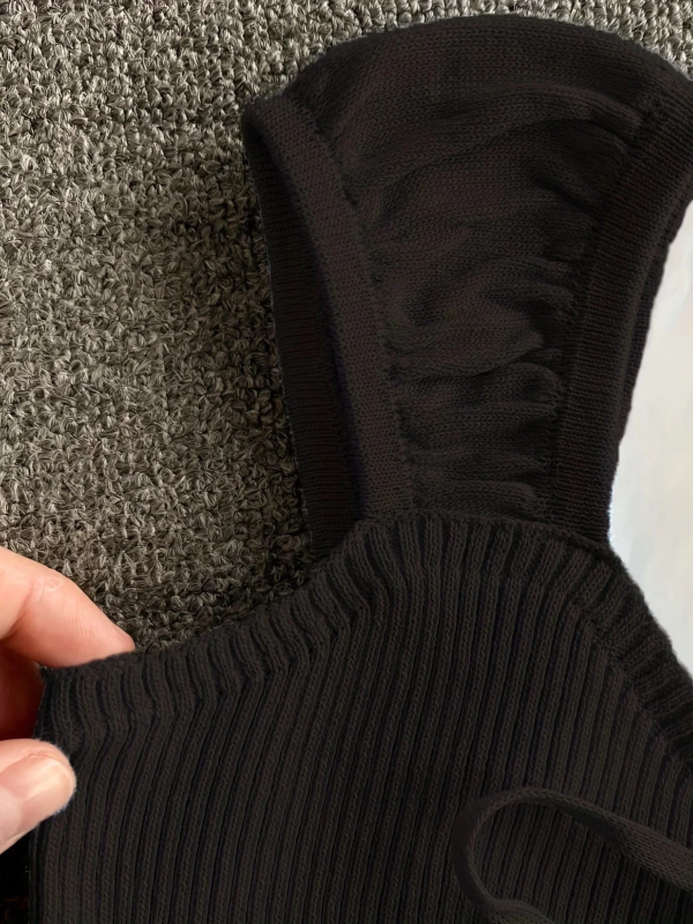 2024 Solid Color Ribbed Knotted Tank Top Casual Round Neck Tank Top For Spring & Summer Women's Clothing Knit Crop Top