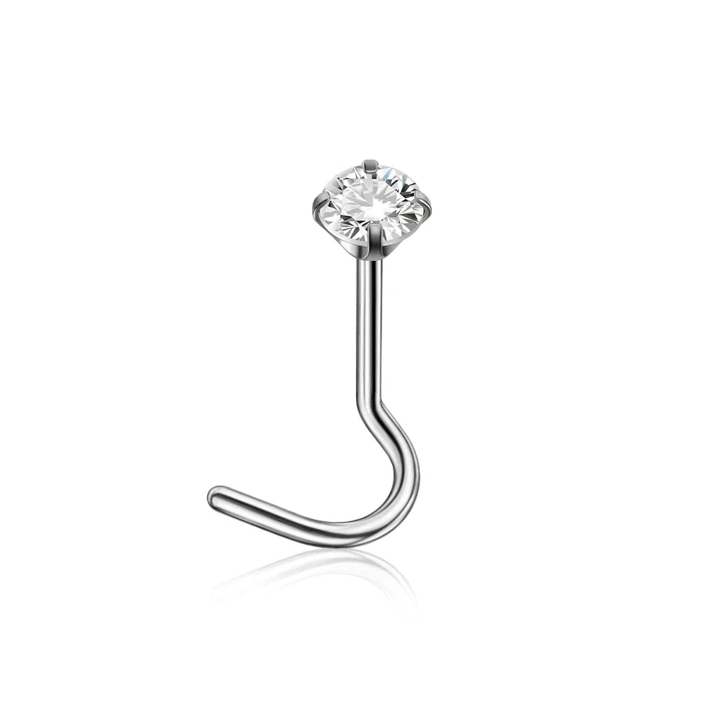 Dreamlee ASTM G23 Titanium Connector Chain For Nose Ring Hoop Clicker Cartilage Helix Body Piercing Jewelry Accessory