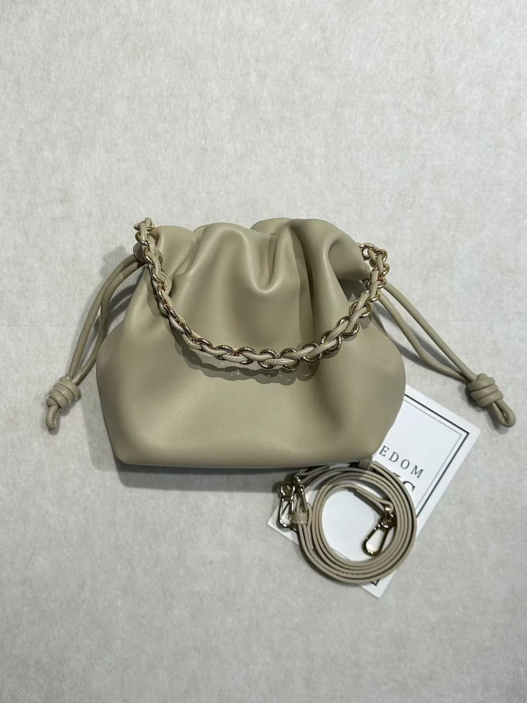 Brand Design Fashion High-grade Texture Leather Cloud Bag Luxury Ladies High Quality Cowhide  Shoulder Crossbody Bags For Women