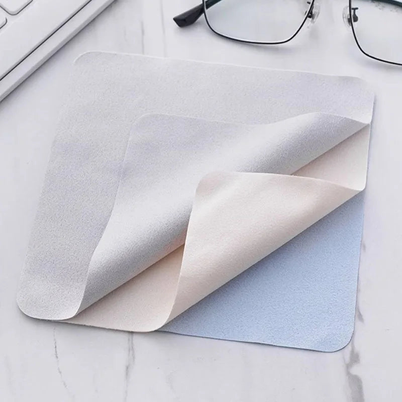 10Pcs Cleaning Glasses Eyeglasses Cloth Economy Sunglasses Screen Microfiber Cleaner Cloth Eyewear Accessories