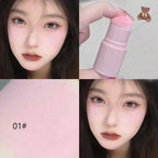 CAPPUVINI Blush Stick Soft Face Brightening Contouring Shadow Blusher Powder Peach Pinkish Cheek Tint Korean Makeup Cosmetics