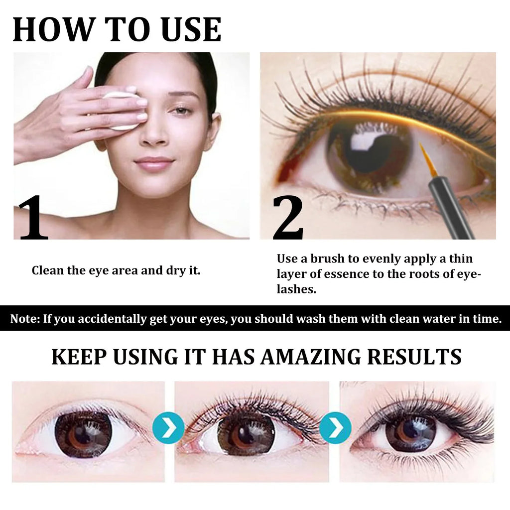 7 Days Fast Eyelash Growth Serum Eyelash Eyebrow Growth Strong Makeup Extension Treatment Thicken Care Products