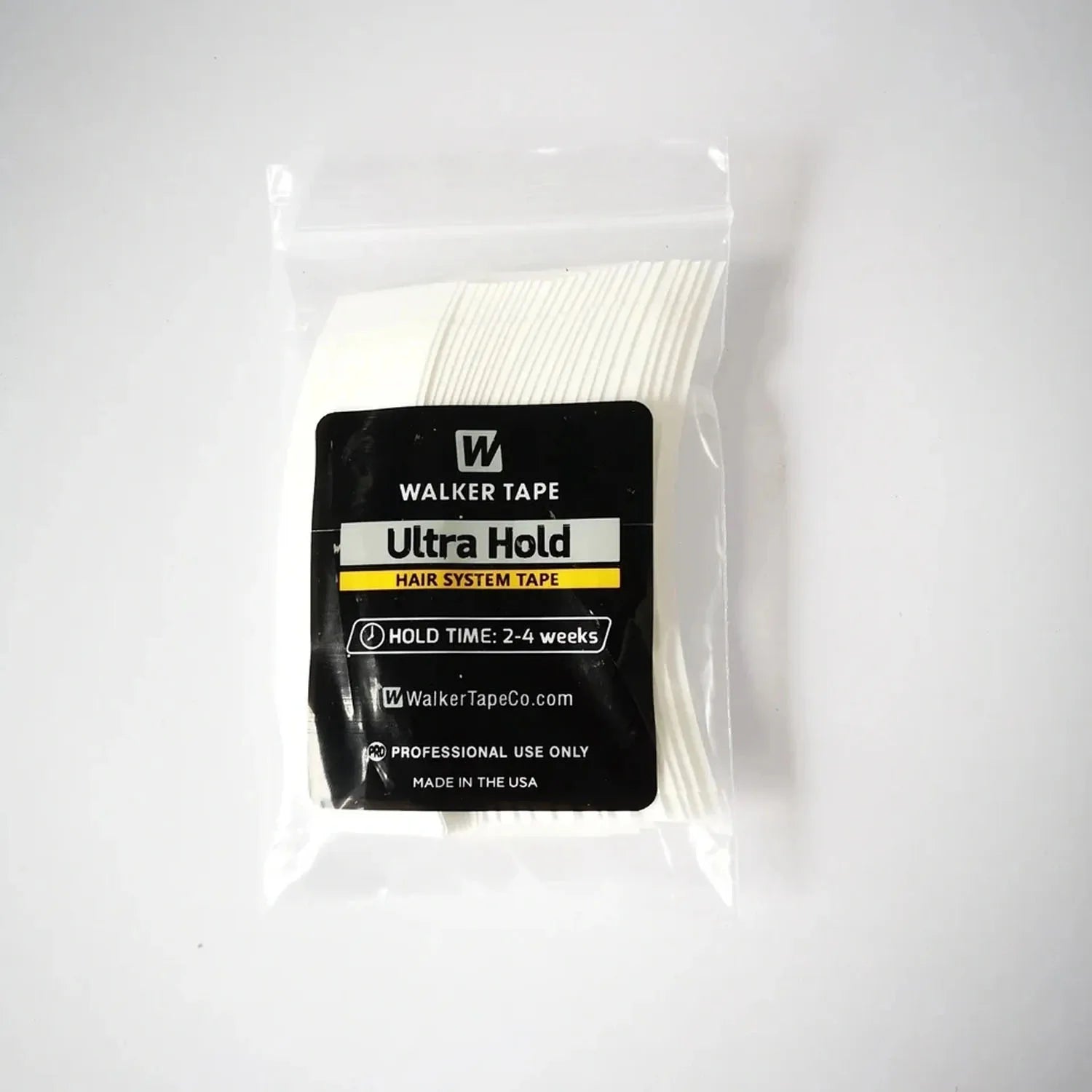 30pcs Curved walker tape Double-sided ultra hold tape hair system tape Hold Bonding Glue For salon Lace System and men's Toupee