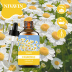 30ml/60ml/100ml chamomile essential oil is suitable for facial hydration, moisturizing, hair care, skin care, and perfume making