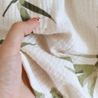 2025 Summer New Women's Two Piece Set of 100% Pure Cotton Crepe Cloth with Chest Cushion Sleepwear Sweet and Cute Home Fury