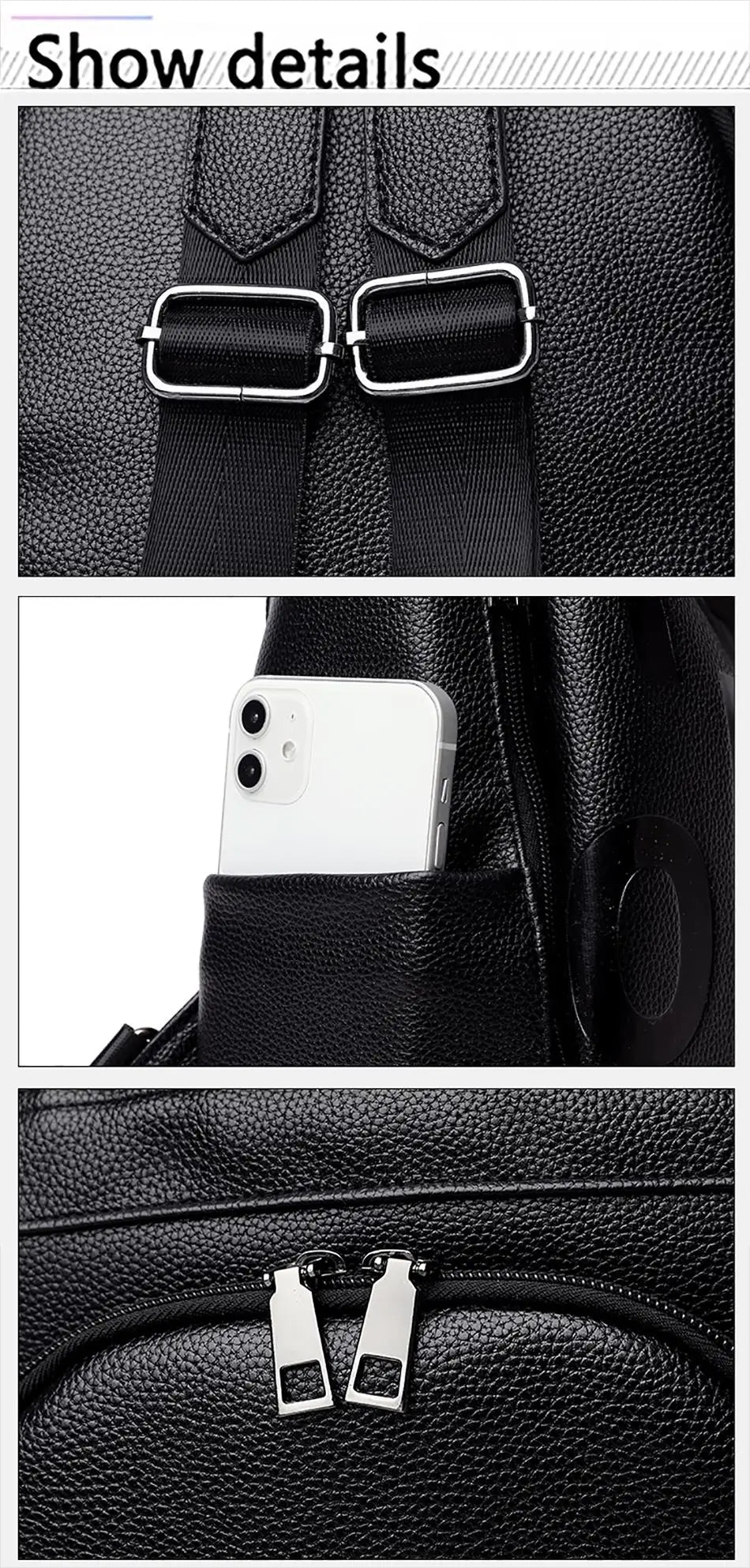 2022 New Women Backpack High Quality Soft Leather Backpack School Bags For Girls Large Capacity Anti-theft Travel Backpack Sac