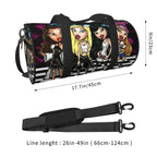 Bratz Glitter Sparkle Gym Bag Weekend Sports Bags Gym Accessories Travel Pattern Handbag Retro Fitness Bag For Male Female