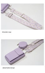 Buylor сумка для телефона PU Leather Cell Phone Bag Fashion Crossbody Bag Luxury Designer Ladies Shoulder Bag With Small Wallets