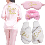 2 Piece Personalized Name Women Sleepwear Faux Silk Satin Pajamas Set Long Sleeve Sleepwear Pajamas Suit Female Homewear
