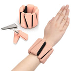 Adjustable Wrist Weight Bracelet Sweat-proof Silicone Weighted Wrist Strap Universal Skin Friendly