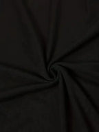 1pc Women's Plus Size Casual T-Shirt, JAWS Graphic, Round Neck, Short Sleeve, Oversized Alphabet Tee for All Seasons