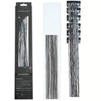 6-Piece Set BB Clip Tinsel Hair Metal Laser Gold Thread PET Laser Thread Highlighting Cross-Border Hair Accessories