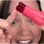 3-in-1 Milk Jelly Tint Facial Blusher Wand Moisturized Long Lasting Matte Rouge Cheek Contour Lipstick Sticker Beauty Makeup