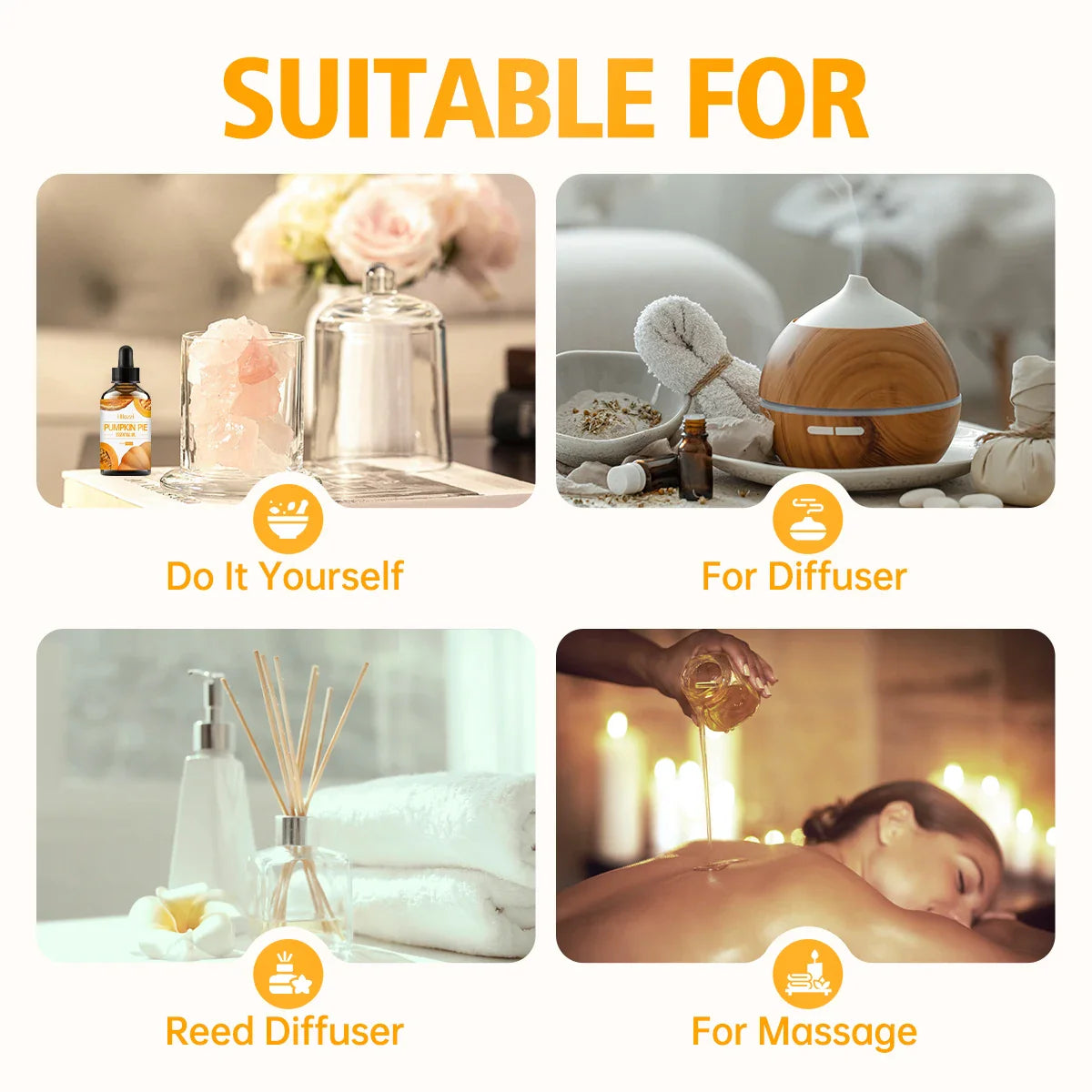 30ml Pumpkin Pie Essential Oil for scalp care, eyelashes, nail care, aromatherapy, humidifier, diffuser, soap making, DIY