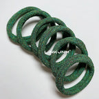 6PCS Women Glitter Hair Scrunchies Girls Elastic Hair Rubber Bands Hair Holder/Gum Hair Accessories Ponytail Hair Holders