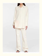 Envelope Bag Vintage Niche Wind Genuine Leather Wide Shoulder Strap Armpit Bag Hundred Sheepskin Shoulder Bag Clutch Bag