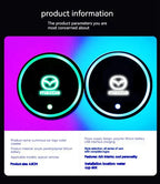 2PCS Car LED Water Cup Mat Drink Holder For Mazda MS Speed CX4 Atenza Axela MX5 CX7 CX5 CX9 RX8 CX30 Bt50