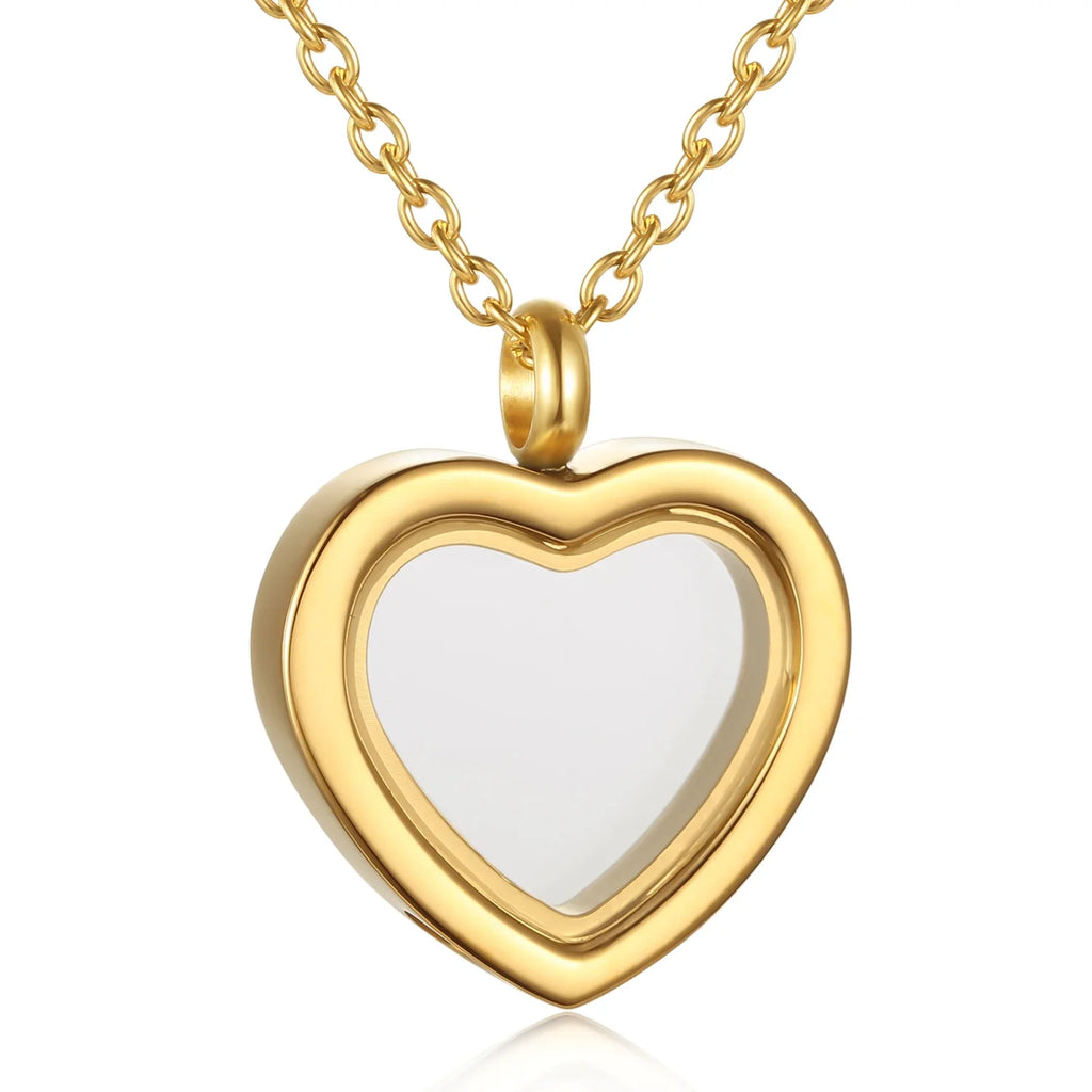 Cremation Jewelry for Ashes for Human Keepsake Stainless Steel Memorial Pendant Cremation Urn Necklace for Human Ashes