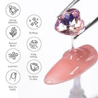 30g Nail Rhinestone Glue for Nails Super Strong Gel Nail Glue for Nail Charm 3D Nails Bling Gel Decoration Gem Nail Art Diamonds