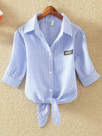 2025 New Womens Tops Fashion Women Summer Chiffon Blouse Short Sleeve Casual Shirt White Ropa Mujer Blusas Feminino