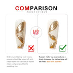 AS GEL Russian Matte Top Coat UV Gel Nail Polish 15ML Frosted Non Stick Powder Mat Top Coat No Wipe Semi Permanent Seal Gels