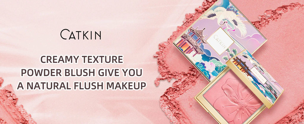 CATKIN Eternal Love Rosy Cranes Blush Drunk In Flower Long-lasting Natural Blush