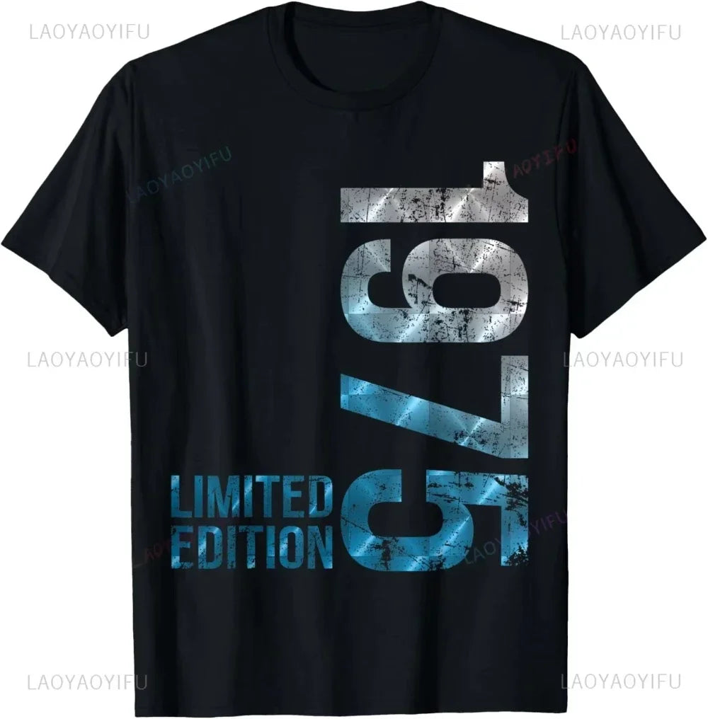 50th Birthday Gifts 1975 Party T-Shirt Women Men Clothing T Shirts Tops women clothing my body my choice