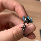 Anime Card Captor Sakura KINOMOTO SAKURA CERBERUS Cosplay Ring Girl Kawaii Cartoon Rings Jewelry Accessories Christmas Gift