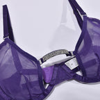 Ellolace Rhinestone Lingerie Onlyfans Kit Sexy Push Up Underwear Without Censorship Matching-Two-Piece Onlyfans Fantasy Clothing