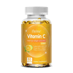 Daitea Vitamin C Capsules 2000 mg Nutritional Supplement - Antioxidants promote skin, hair, nails and immune health