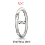 1PC Little Star Moon Snake Crystal Charms Pendant Helix Daith Earrings for Women Hanging Matching Piercing Lobe Tragus Jewelry