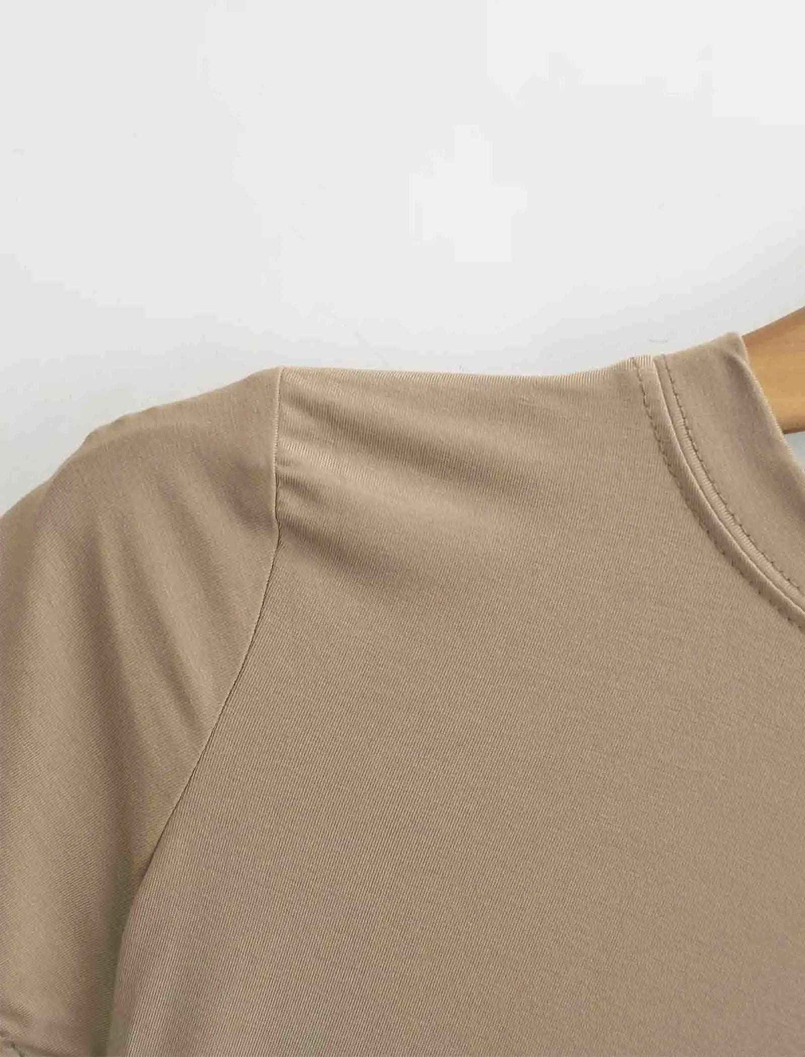 2025 New High Quality Casual T shirt Sexy Slim Short Sleeves Fashion Trend Solid Women Clothing y2k Tops