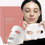 4/8PCS Bio Collagen Face Mask Shrink Pores Deep Hydrating Overnight Mask Moisturizing Refreshing Brightening Face Skin Care