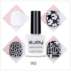 Black White Nail Art Stamping Polish 10ml 30 Colors Stamping Plates Polish Stamping Gel No Smudge Top Oil Colorful Nail Varnish