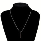 Aihua New Fashion Silver Color Infinity Necklaces & Pendants for Women Choker Party Jewelry Gifts Bijuter Collar