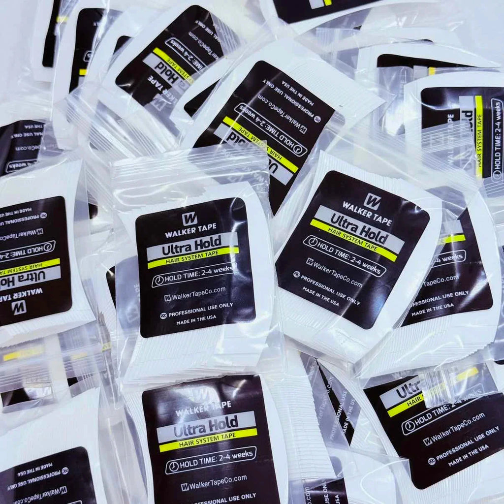 36/72/108 Pieces of White Super Shaped Lace Front Curved Double-sided Wig Adhesive