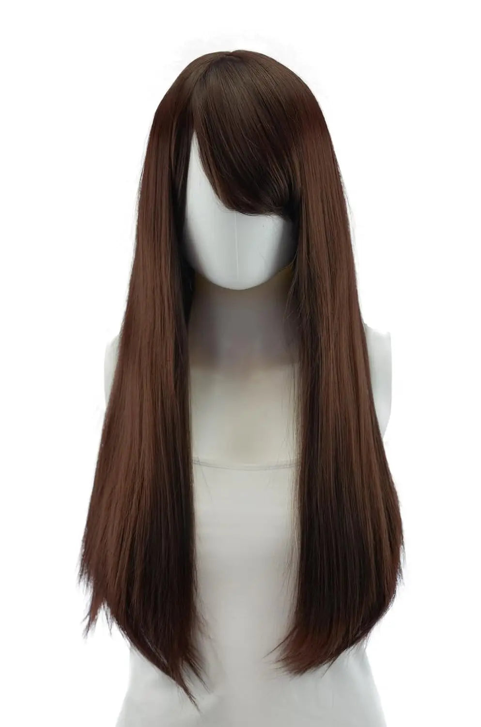 Cosplay Nyx Autumn Orange Long Straight Wig 28 Inches Long Straight wigs for Women Universal Cartoon Cosplay Wig
