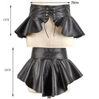 Designer Belts For Women High Quality Punk Style Slimming Black Corset Belt For Skirt Y2K Cummerbunds Female Waistband