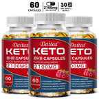 Daitea Fat Burning Weight Loss Keto Softgels - Helps with better body calorie breakdown, weight management and health