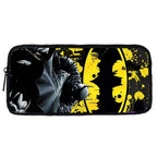 Child Superhero Batmans School Backpack with Lunch Bags ,Pencil Bags ,School Bags for Boys Girls Best Gift