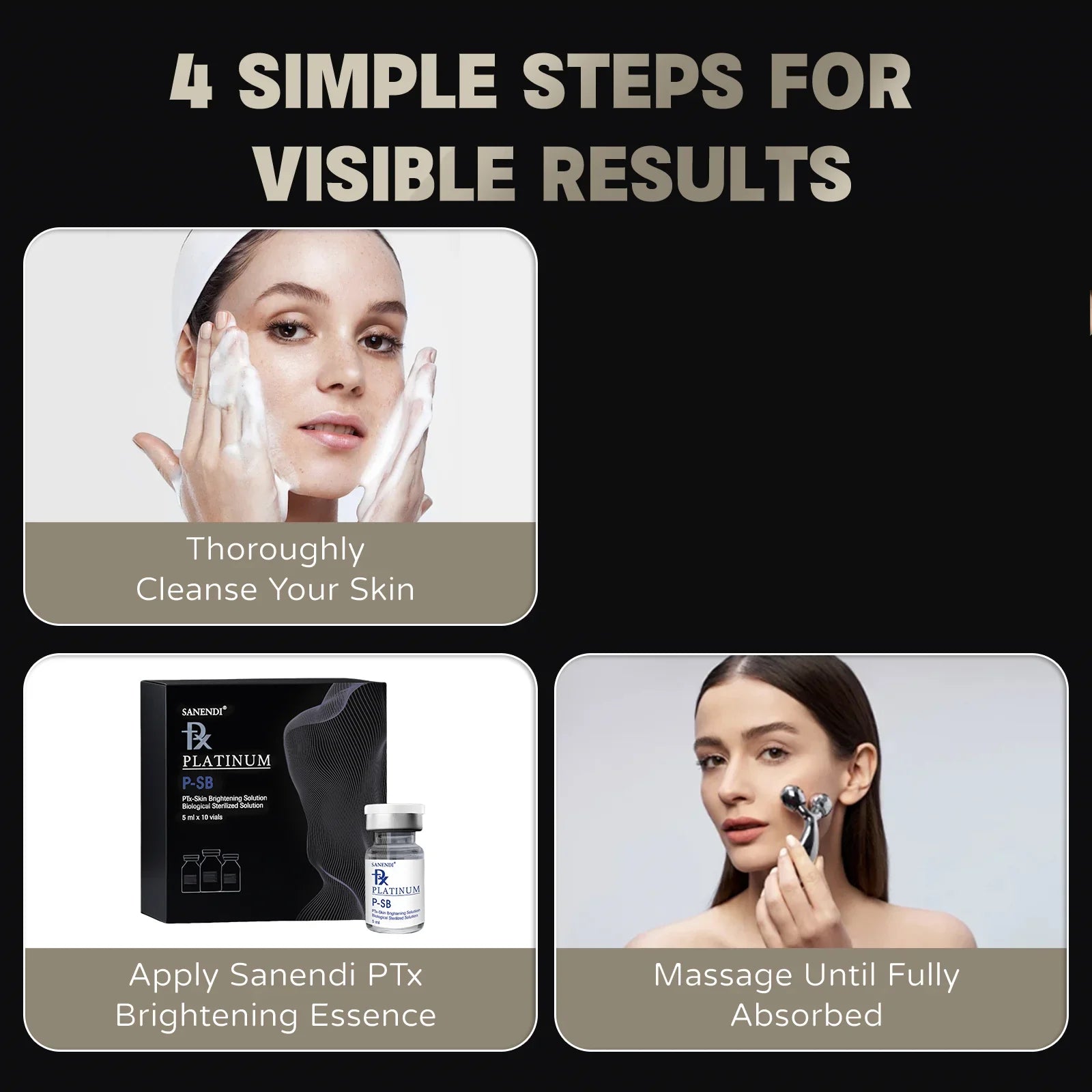 2025 New Korean Hyaluronic Acid Serum Anti-aging Moisturizing Skin Care Repair Essence 5MLx10Vials